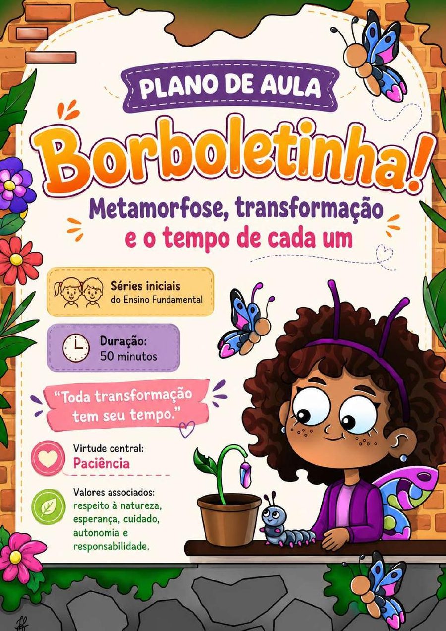 Capa da história A Borboletinha